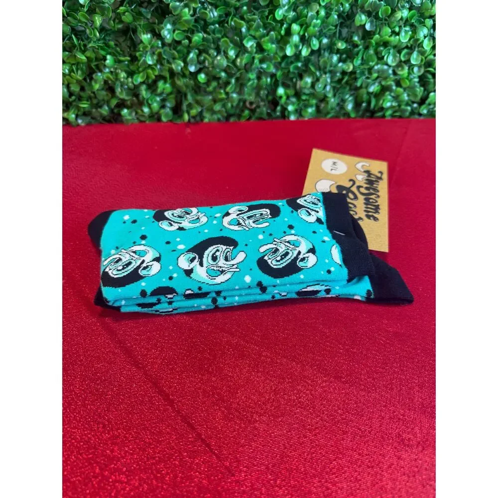 New Awesome Socks Club 'Fun Uncle Frank' by Max Mahn Crew Socks ~ Size M/L Gift